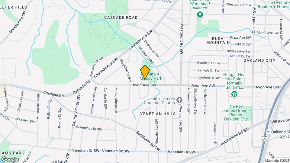 1188 Chatham Ave SW Mapa y Detalles de la Ubicación