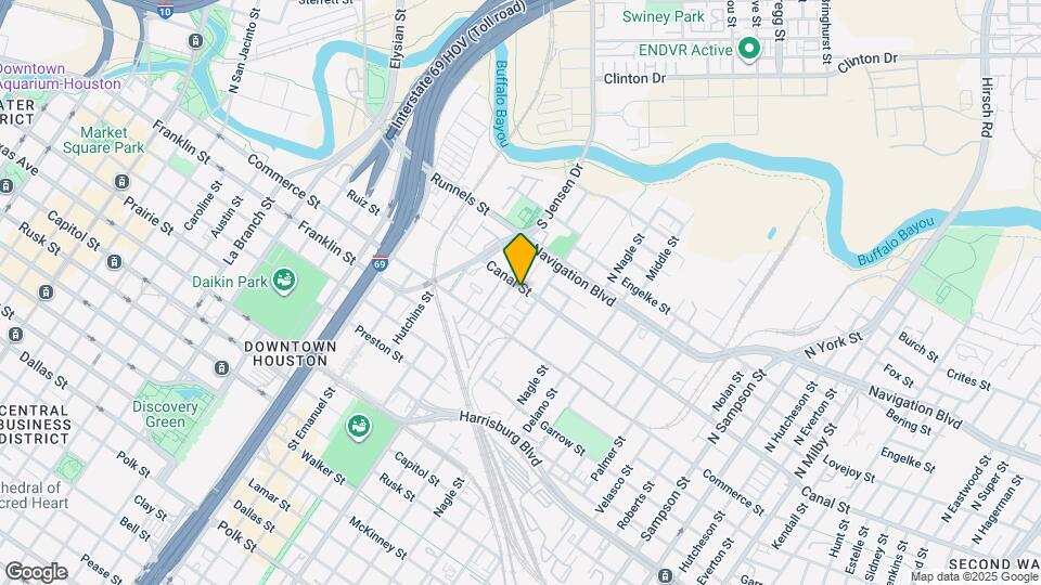 2412 Canal St Map and Location Details