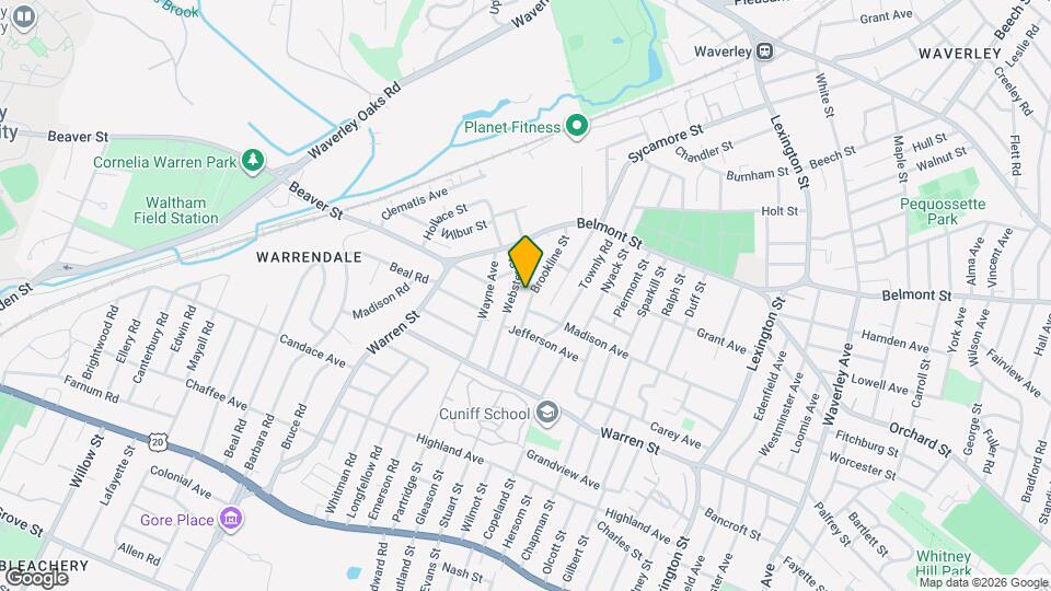 71 Brookline St Map and Location Details