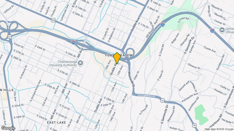 2404 Dodds Ave Map and Location Details