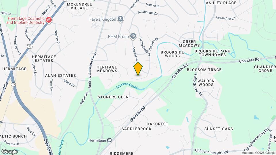 818 Netherlands Dr Map and Location Details