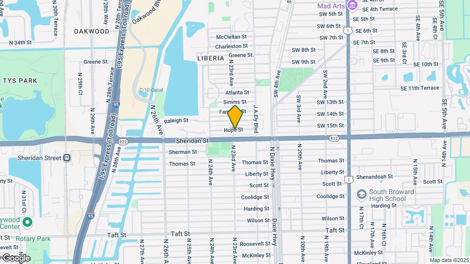 2525 N 23rd Ave Map and Location Details