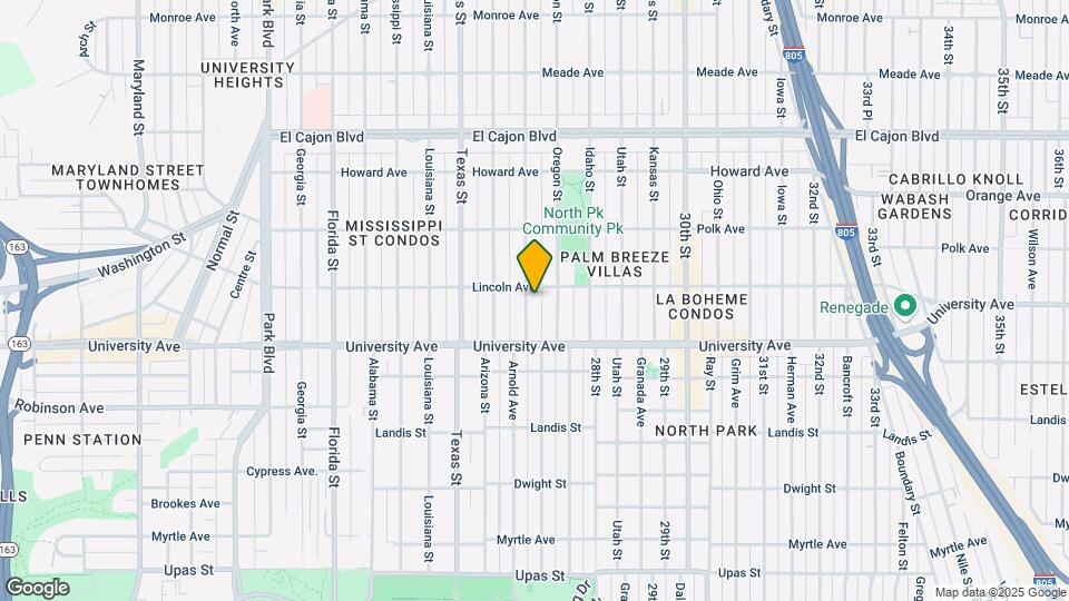 3981-3985 Hamilton St Map and Location Details
