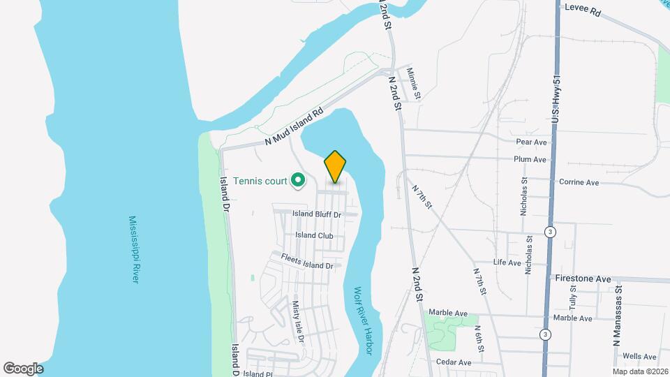 1436 Island Town Cove Mapa y Detalles de la Ubicación