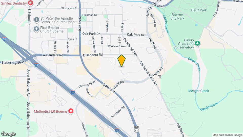 Estraya Boerne Map and Location Details