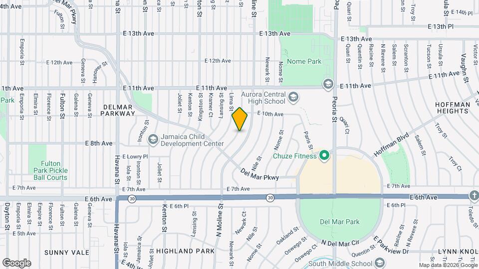 956 Macon St Map and Location Details