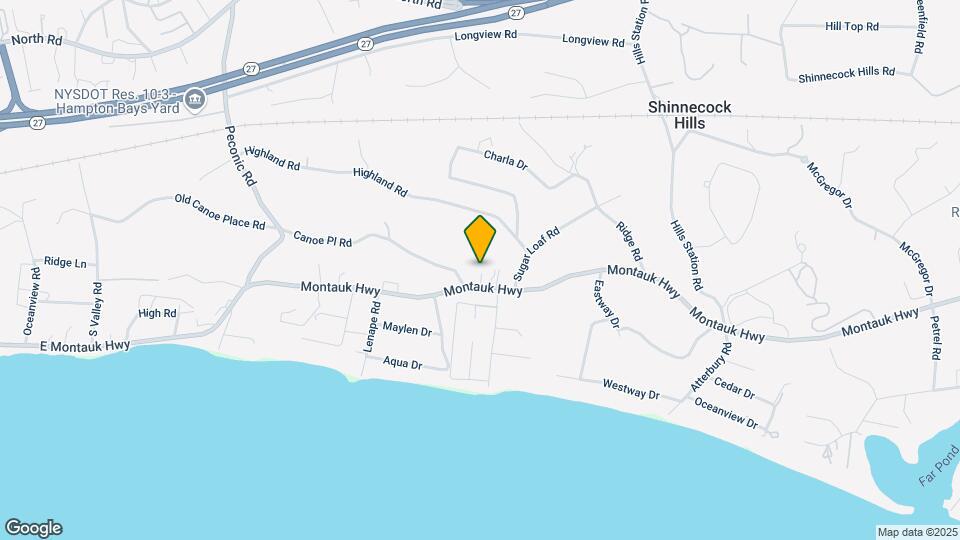 565 Montauk Hwy Map and Location Details
