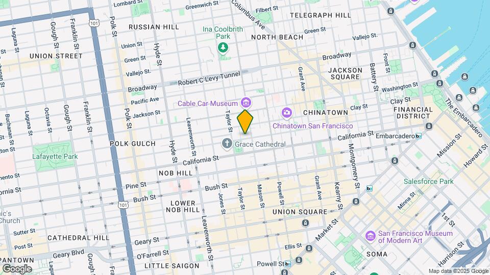 1130 Sacramento St Mapa y Detalles de la Ubicación