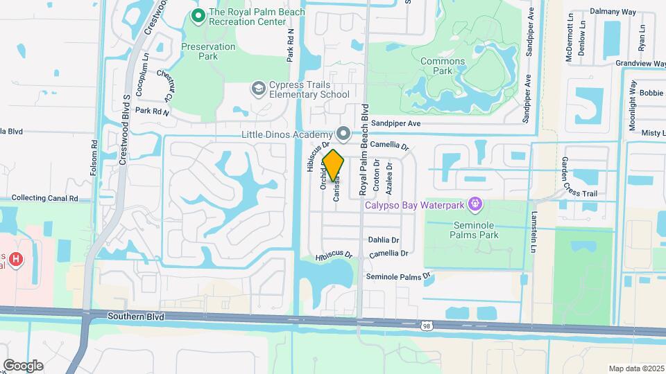 787 Carissa Dr Map and Location Details