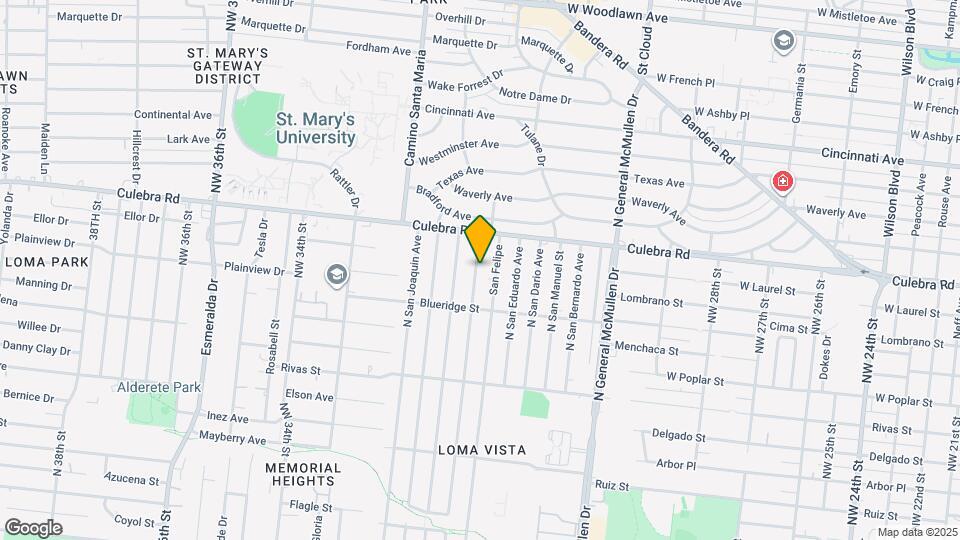 642 N San Gabriel Ave Map and Location Details