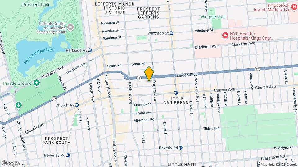 173 Martense St Map and Location Details