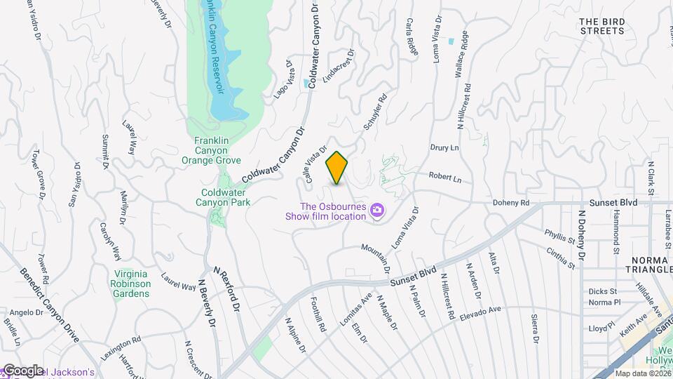 1120 El Retiro Way Map and Location Details