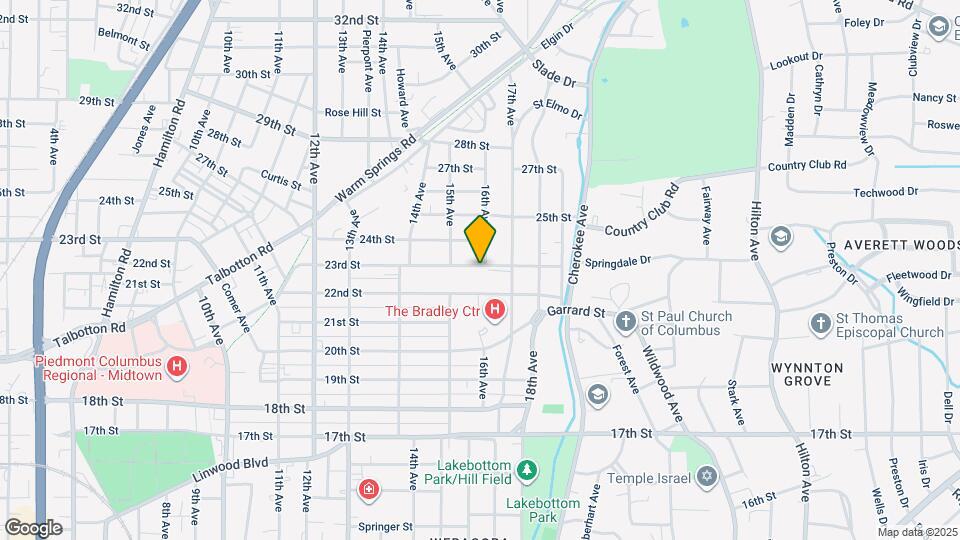 1528 23rd St Map and Location Details