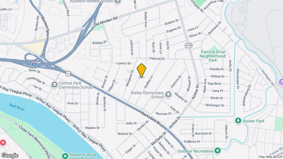 1204 Waller Ave Map and Location Details