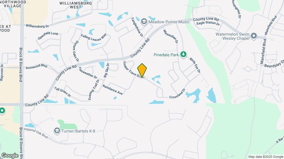 1219 Timber Trace Dr Mapa y Detalles de la Ubicación