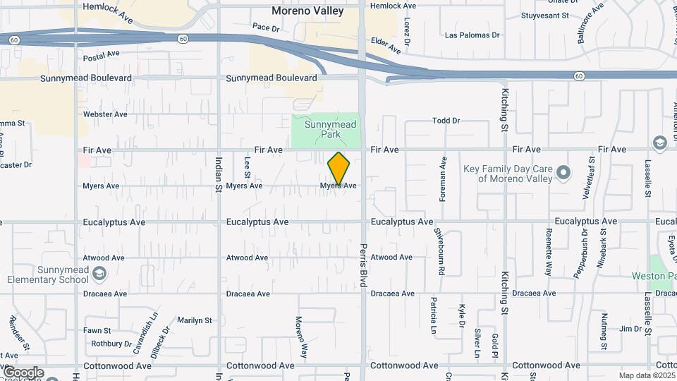 24935 Myers Ave Map and Location Details