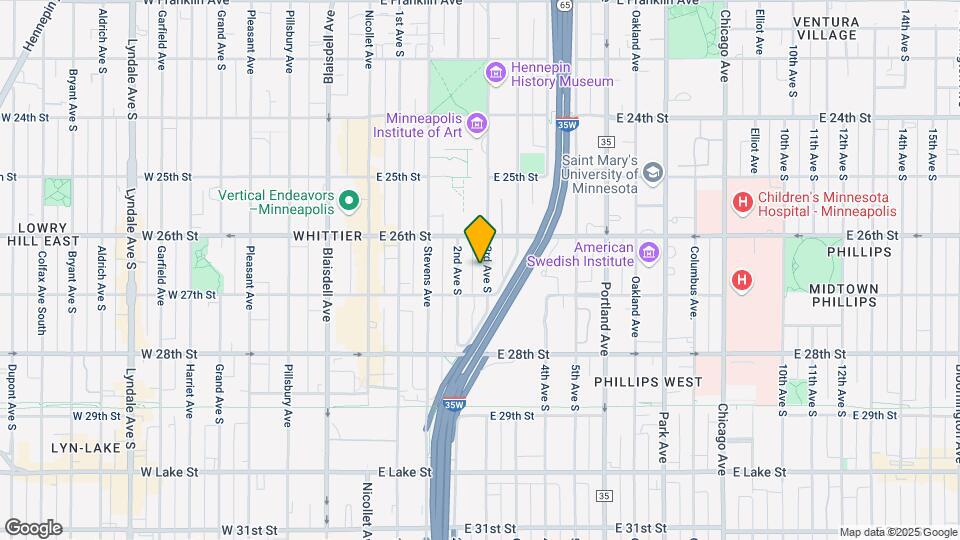 2622 S 3rd Ave Mapa y Detalles de la Ubicación