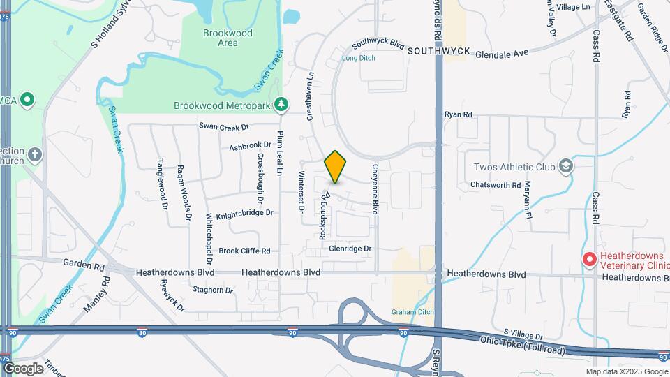 2254 Rockspring Rd Map and Location Details