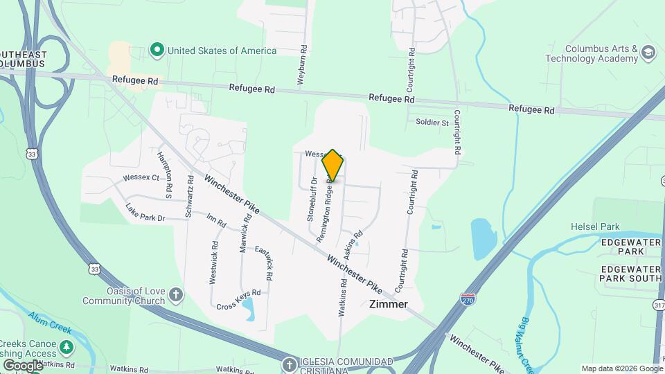 2998 Remington Ridge Rd Map and Location Details