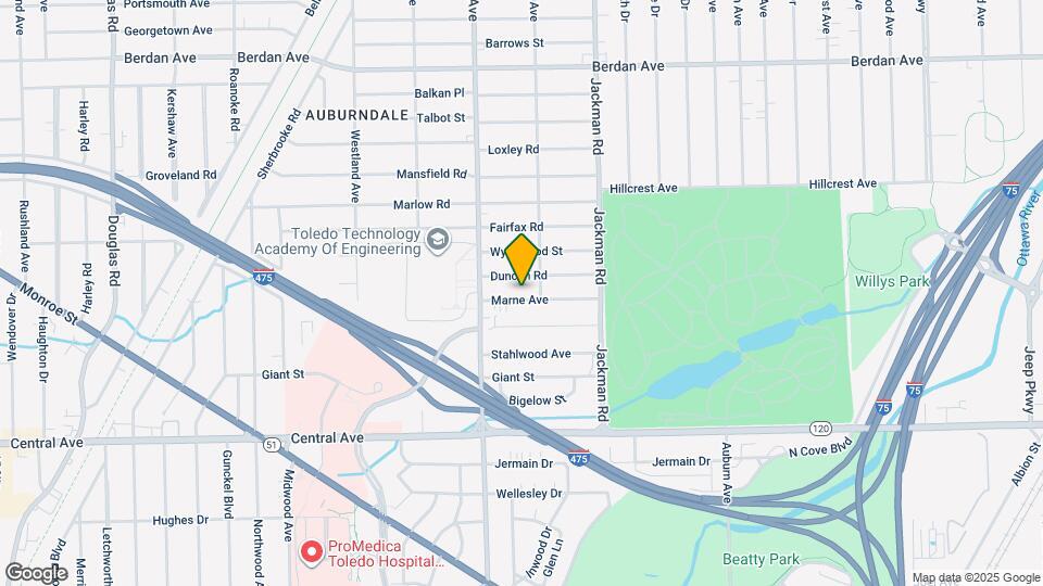 1820 Marne Ave Map and Location Details