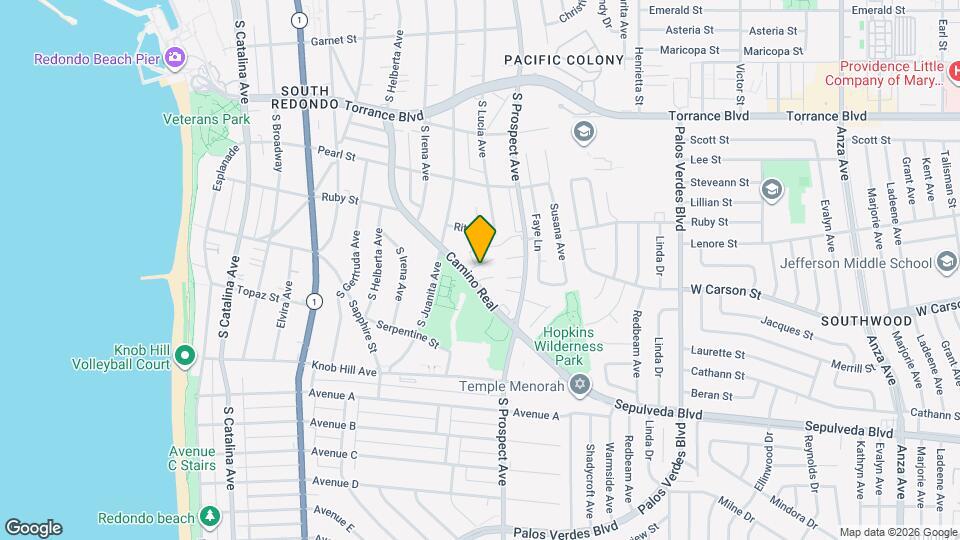 802 Camino Real Map and Location Details