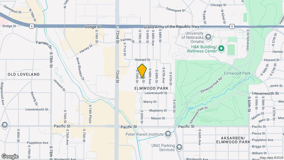 670 S 69th St Map and Location Details