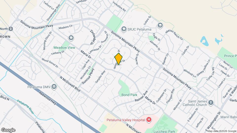 1613 Perseus Ct Map and Location Details