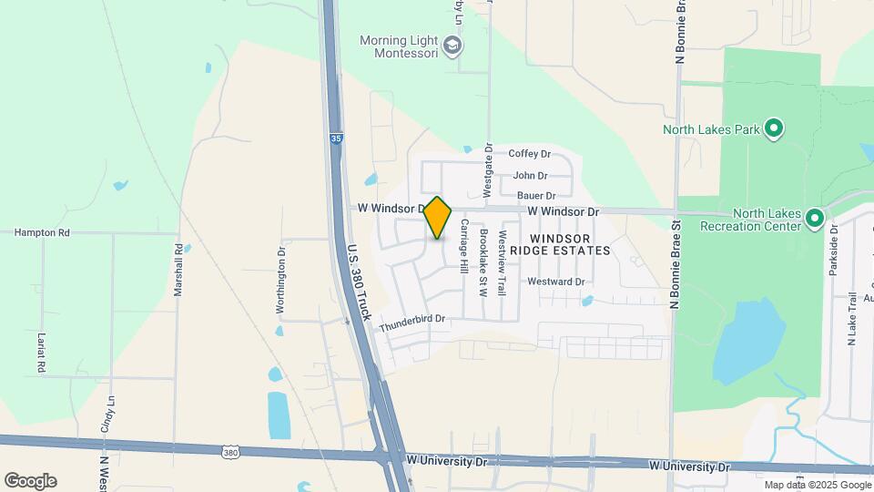 2205 Arrowhead Dr Map and Location Details