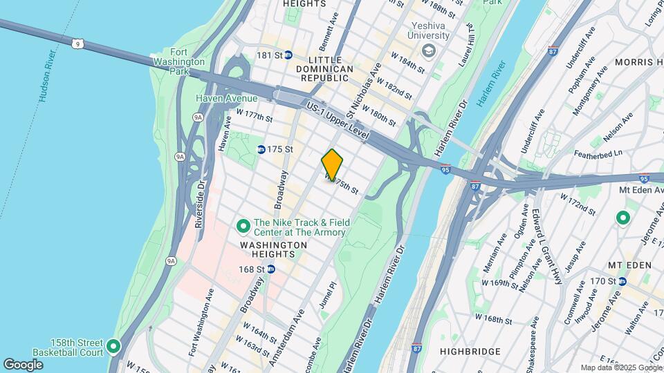 560-562 W 175th St Map and Location Details