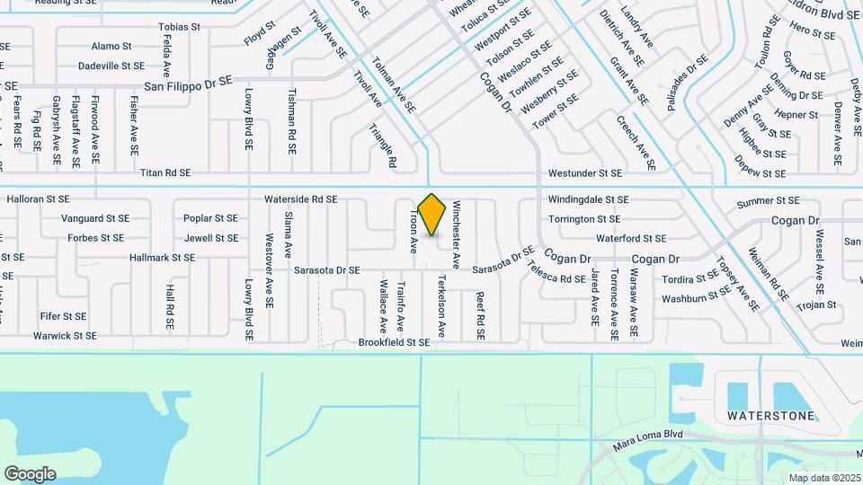 3021 Tropical Cir SE Map and Location Details