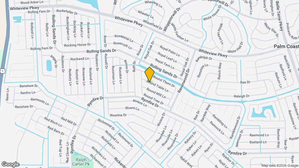 8 Round Table Ln Map and Location Details