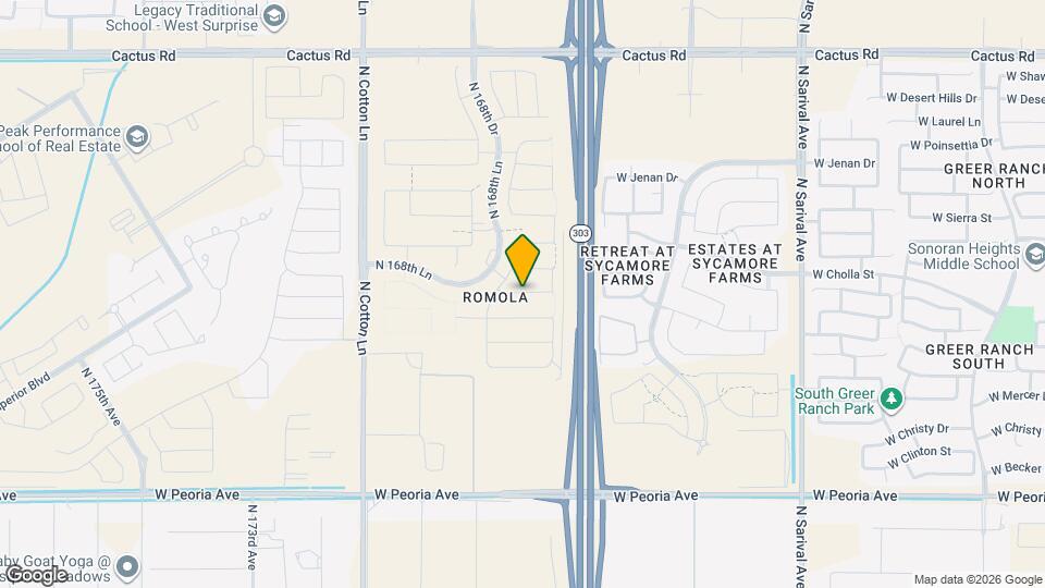 16833 W Tasha Dr Map and Location Details