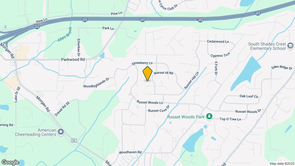 1991 Russet Hill Ln Map and Location Details