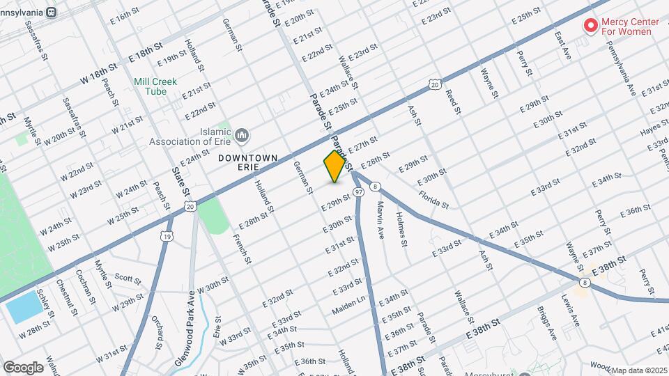 333 E 28th St Map and Location Details