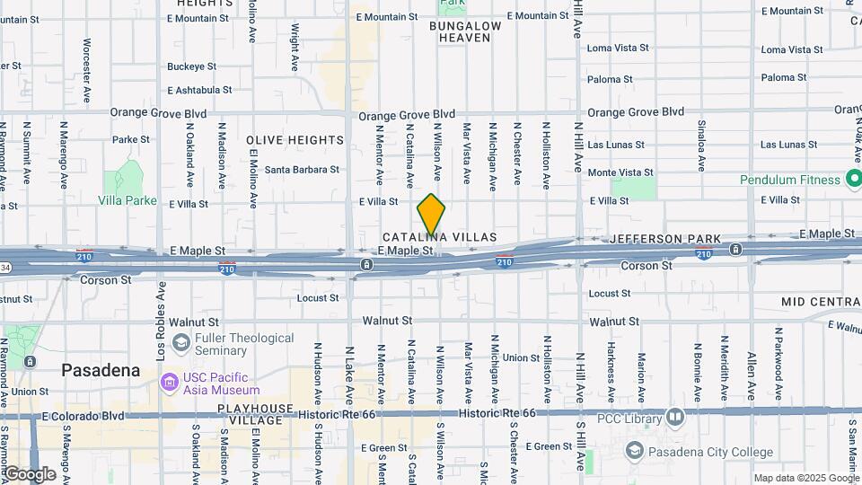 383 N Wilson Ave-Unit -383 Map and Location Details
