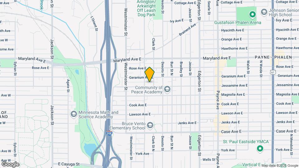 415 Jessamine Ave E Map and Location Details