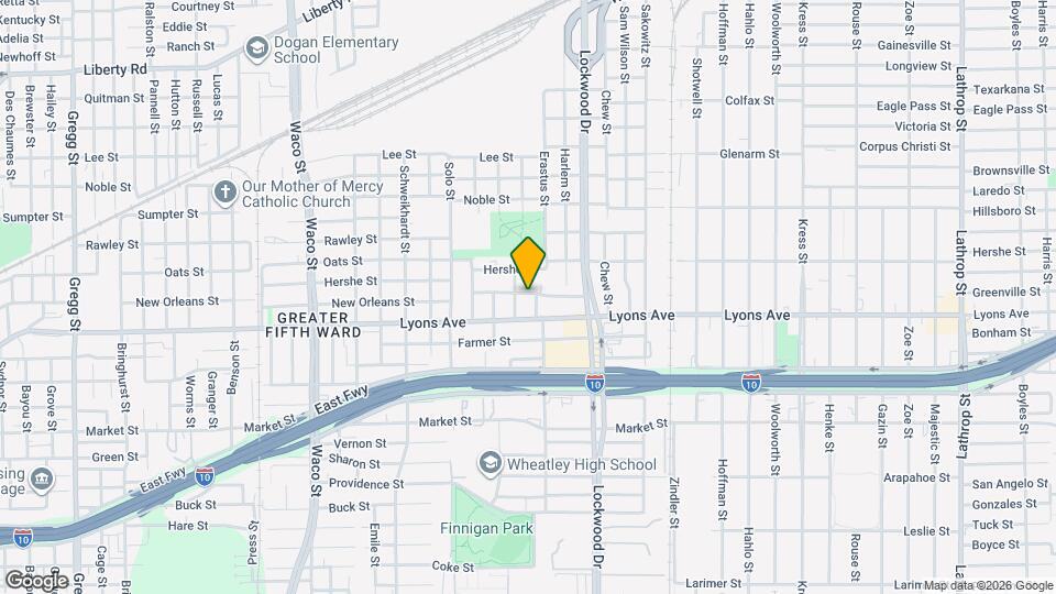 5212 New Orleans St Map and Location Details