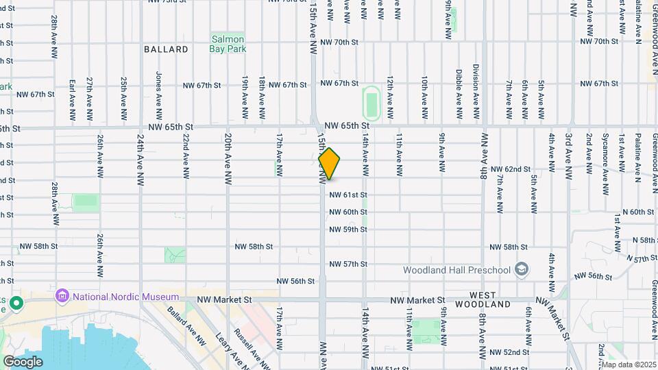 5207 1st Ave NW Map and Location Details
