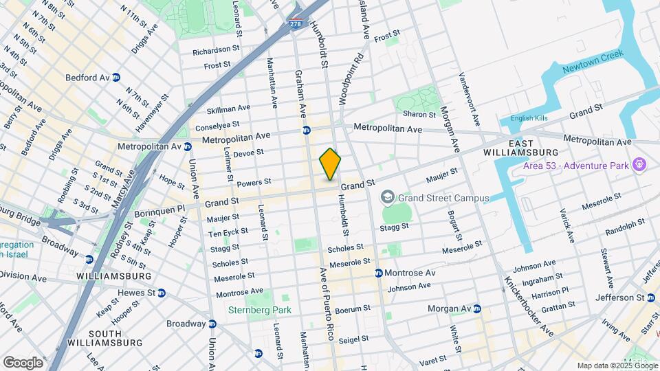 753 Grand St Map and Location Details
