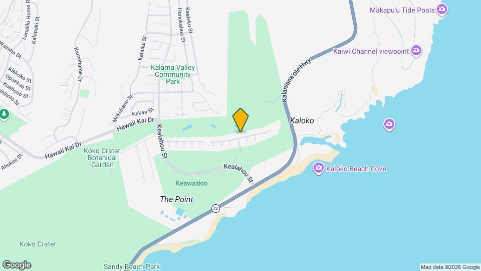 7852 Makaaoa Pl Map and Location Details