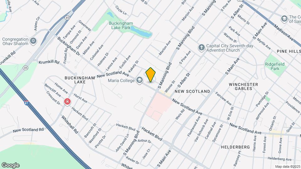 647 New Scotland Ave Map and Location Details