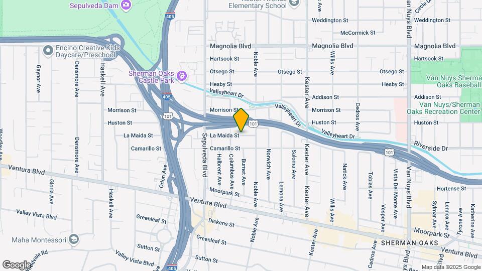 15120 La Maida St Map and Location Details