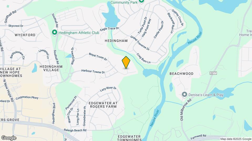 1509 Long Cove Ct Map and Location Details