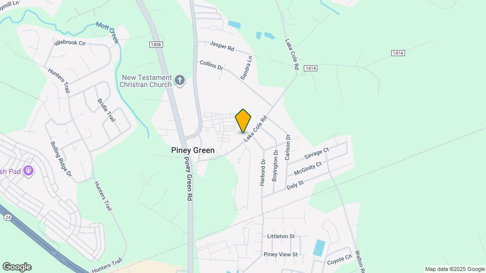 1155 Lake Cole Rd Map and Location Details