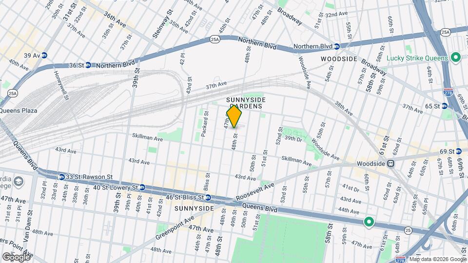 39-54-54 48th St Map and Location Details