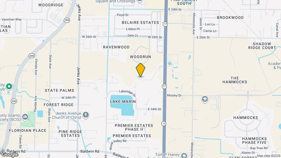 2950 Palmetto Ridge Way Map and Location Details