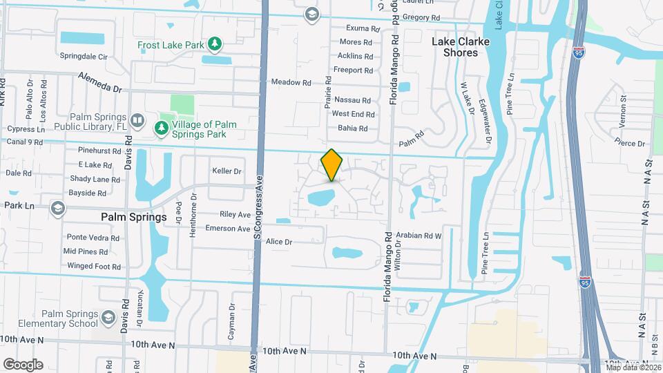 385 Lake Arbor Dr Map and Location Details