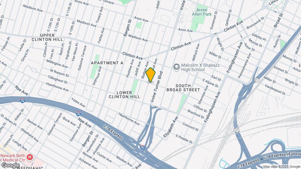 156 Ridgewood Ave Mapa y Detalles de la Ubicación