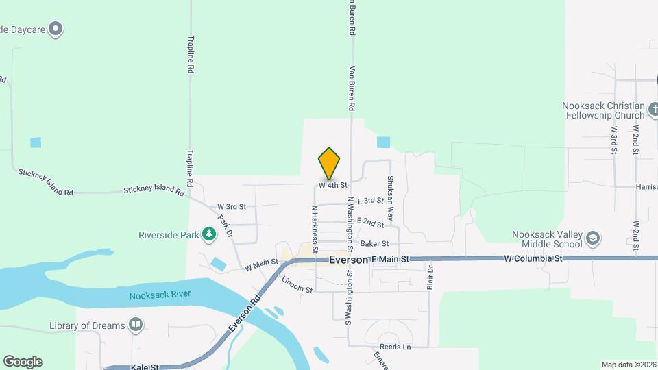 412 W 4th St Map and Location Details