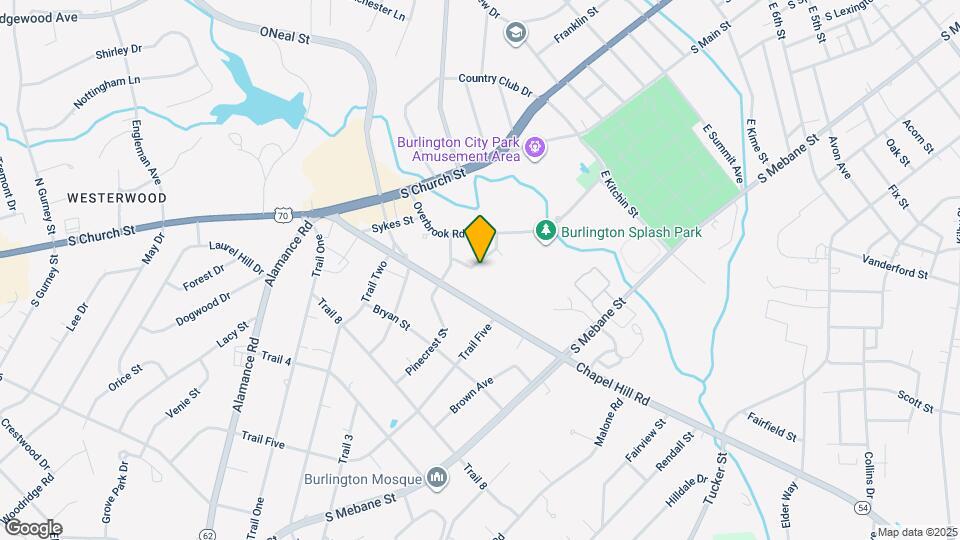 224 Waverly Way Map and Location Details